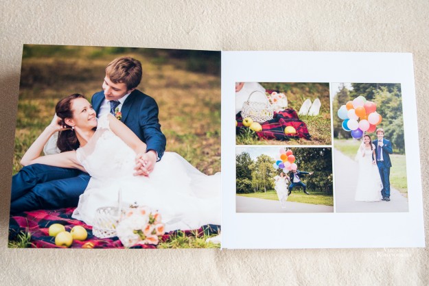 Індивідуальний дизайн сторінок весільної книги преміум якості